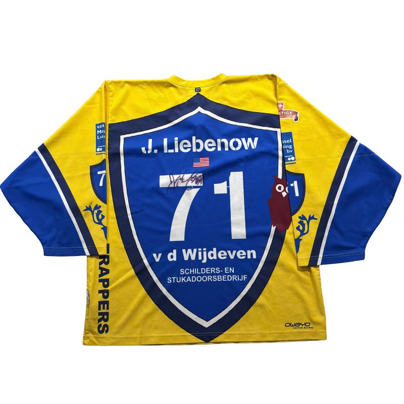 Tilburg Trappers jersey  I  Josh Liebenow