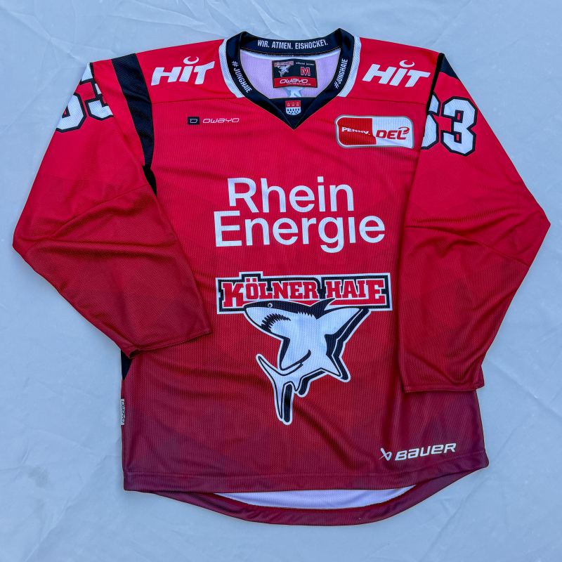 Gesigneerd Kolner Haie jersey seizoen 2025 - 2026
