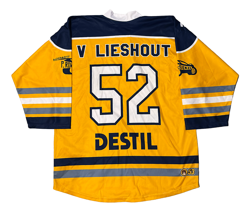 Gesigneerd jersey Max van Lieshout (52) | bekerfinale 2013