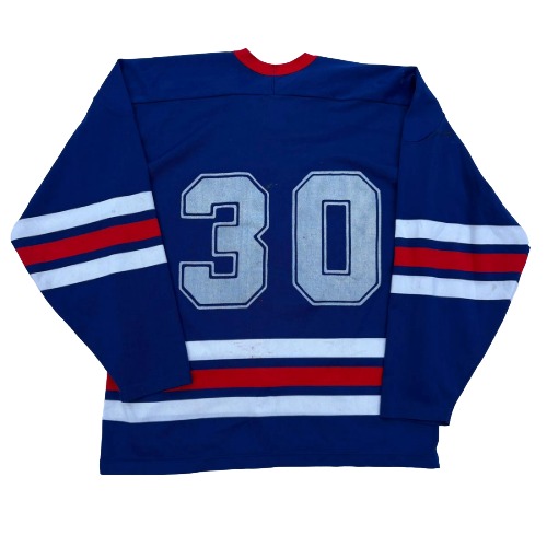 Vintage Nederlands team jersey blauw