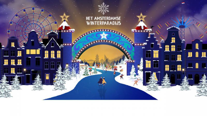 2 Tickets voor Winterparadijs Amsterdam