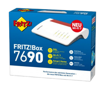 AVM Fritbox 7690 Router met Wi-Fi 7