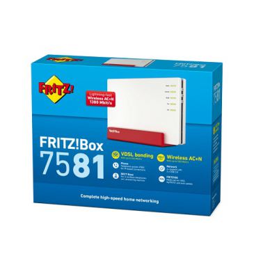 AVM FRITZ!Box 7581 vDSL-Router / Wi-Fi / Telefooncentrale