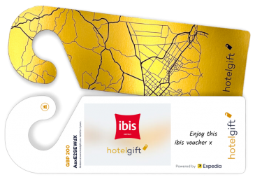 Voucher IBIS Hotel - 1 overnachting voor 2 personen met ontbijt - 3