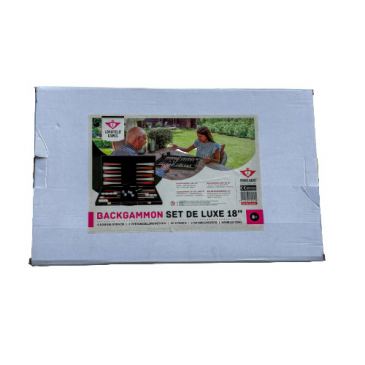Backgammon set de Luxe 18"