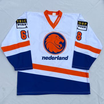 Vintage Nederlands team jersey wit