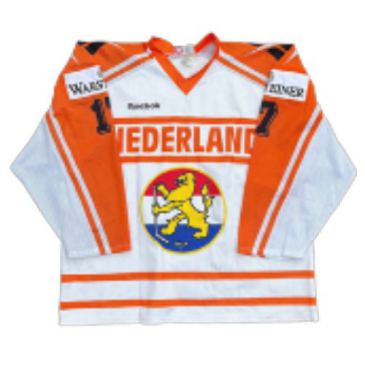 Vintage Nederlands team jersey wit  I  de Kort