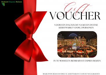 Dagtocht naar een Duitse kerstmarkt voor 2 personen